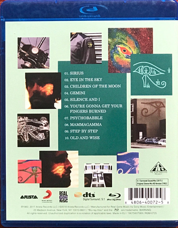 The Alan Parsons Project : Eye In The Sky (Blu-ray, Blu-ray-A, Album, RE, RM, Multichannel)