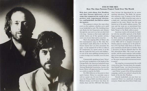 The Alan Parsons Project : Eye In The Sky (Blu-ray, Blu-ray-A, Album, RE, RM, Multichannel)
