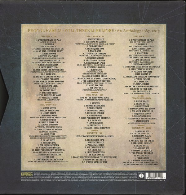 Procol Harum : Still There'll Be More (An Anthology 1967-2017) (5xCD, Comp, Dlx + 3xDVD-V + Box, Comp)