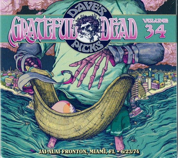 Grateful Dead* : Dave's Picks, Volume 34 (Jai-Alai Fronton, Miami, FL• 6/23/74) / Dave's Picks 2020 Bonus Disc (3xHDCD, Album, Ltd, Num + HDCD, Ltd)