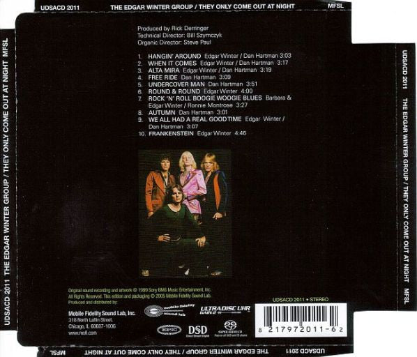 The Edgar Winter Group : They Only Come Out At Night (SACD, Hybrid, Album, RE, RM)