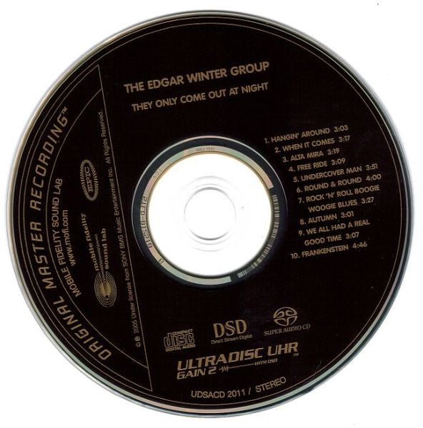 The Edgar Winter Group : They Only Come Out At Night (SACD, Hybrid, Album, RE, RM)