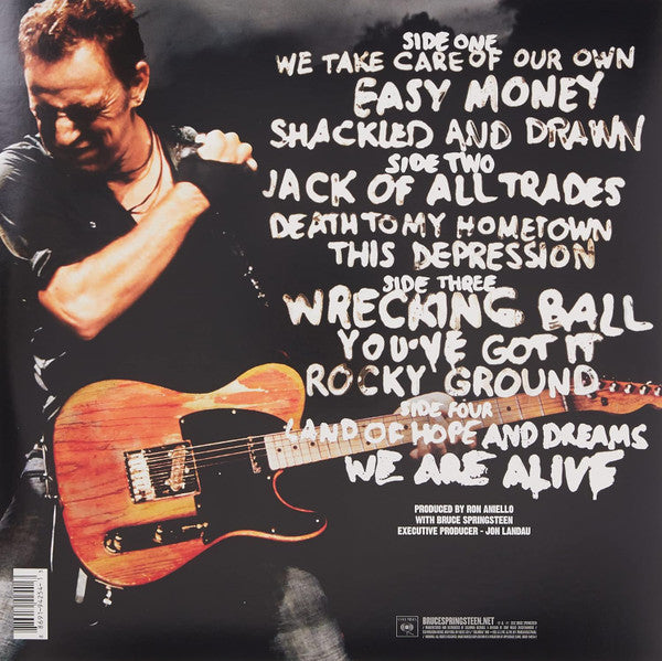Bruce Springsteen : Wrecking Ball (2xLP, Album, RP, 180)