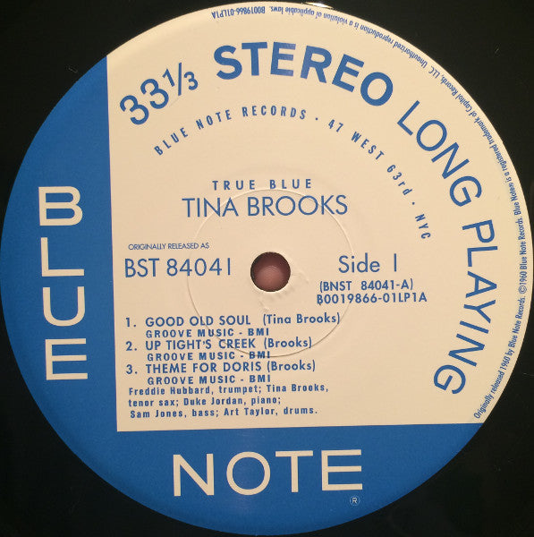 Tina Brooks : True Blue (LP, Album, Ltd, RE, 180)